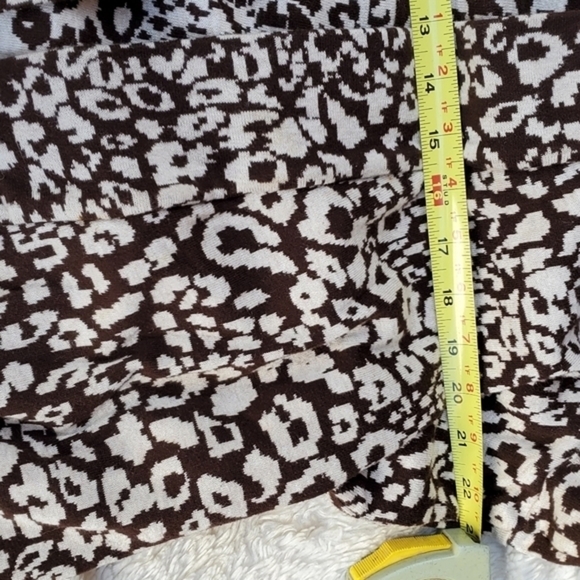 Style & Company Animal print‎ open cardigan 1X - Picture 8 of 9